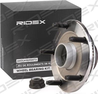 RIDEX 654W0704 - Wheel hub, bearing Kit autospares.lv