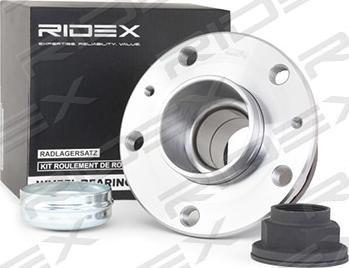 RIDEX 654W0710 - Wheel hub, bearing Kit autospares.lv