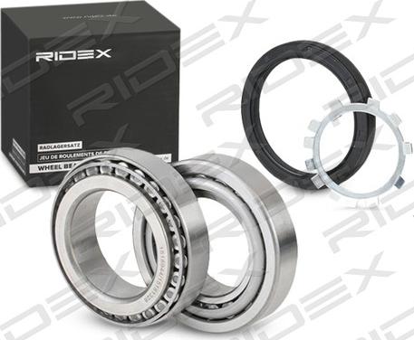 RIDEX 654W1161 - Wheel hub, bearing Kit autospares.lv