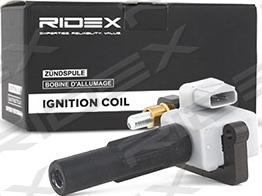 RIDEX 689C0183 - Ignition Coil autospares.lv