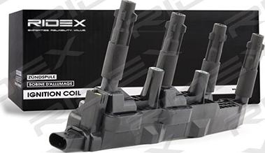 RIDEX 689C0225 - Ignition Coil autospares.lv