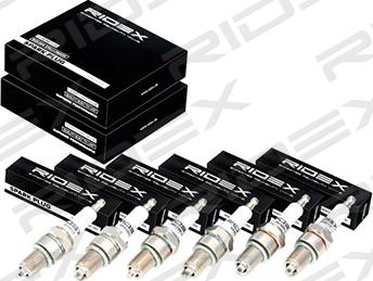 RIDEX 686S0070 - Spark Plug autospares.lv