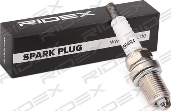 RIDEX 686S0104 - Spark Plug autospares.lv