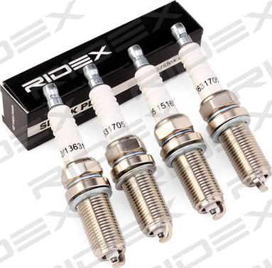 RIDEX 686S0314 - Spark Plug autospares.lv