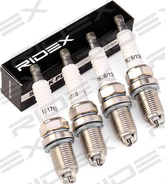 RIDEX 686S0320 - Spark Plug autospares.lv