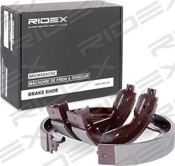 RIDEX 1419B0002 - Brake Shoe Set, parking brake autospares.lv