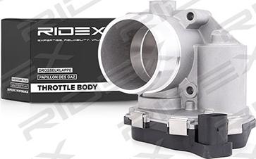 RIDEX 158T0018 - Throttle body autospares.lv