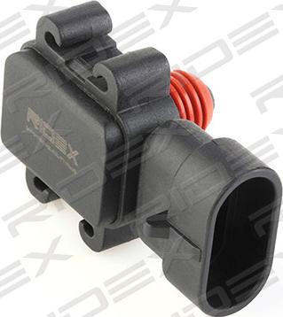 RIDEX 161B0028 - Sensor, boost pressure autospares.lv