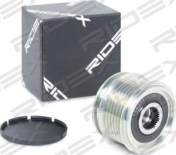 RIDEX 1390F0003 - Pulley, alternator, freewheel clutch autospares.lv