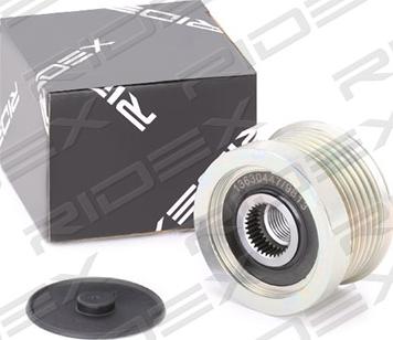 RIDEX 1390F0011 - Pulley, alternator, freewheel clutch autospares.lv