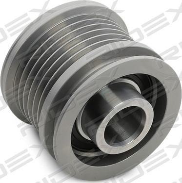 RIDEX 1390F0025 - Pulley, alternator, freewheel clutch autospares.lv