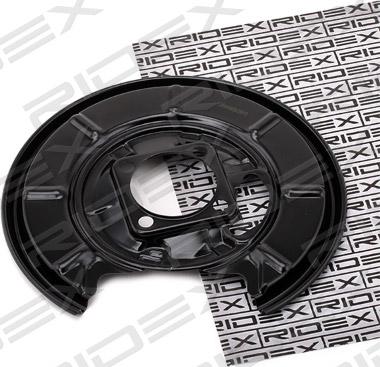 RIDEX 1330S0038 - Splash Panel, guard, brake disc autospares.lv