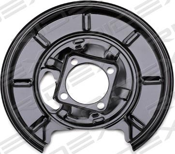 RIDEX 1330S0038 - Splash Panel, guard, brake disc autospares.lv