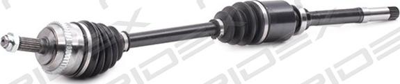 RIDEX 13D0497 - Drive Shaft autospares.lv