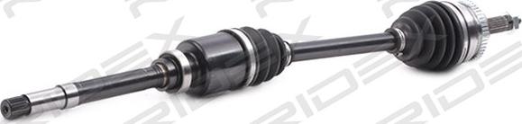 RIDEX 13D0497 - Drive Shaft autospares.lv