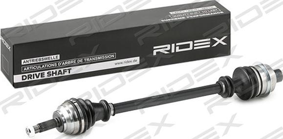 RIDEX 13D0411 - Drive Shaft autospares.lv