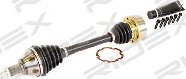 RIDEX 13D0045 - Drive Shaft autospares.lv