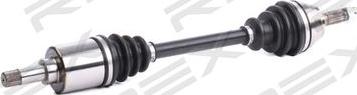 RIDEX 13D0042 - Drive Shaft autospares.lv