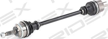 RIDEX 13D0059 - Drive Shaft autospares.lv