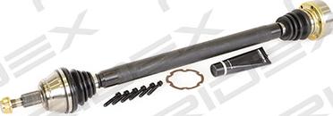 RIDEX 13D0003 - Drive Shaft autospares.lv