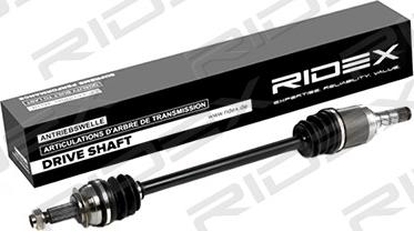 RIDEX 13D0115 - Drive Shaft autospares.lv