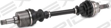 RIDEX 13D0117 - Drive Shaft autospares.lv