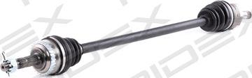 RIDEX 13D0366 - Drive Shaft autospares.lv