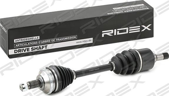 RIDEX 13D0267 - Drive Shaft autospares.lv