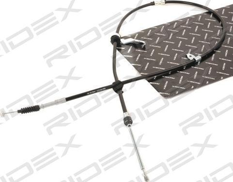 RIDEX 124C0588 - Cable, parking brake autospares.lv