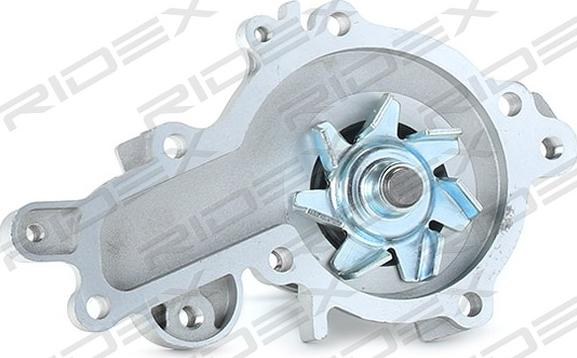 RIDEX 1260W0090 - Water Pump autospares.lv