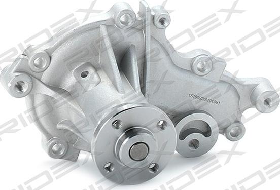 RIDEX 1260W0090 - Water Pump autospares.lv