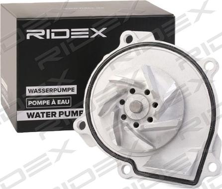 RIDEX 1260W0093 - Water Pump autospares.lv