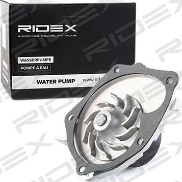 RIDEX 1260W0042 - Water Pump autospares.lv