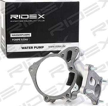 RIDEX 1260W0065 - Water Pump autospares.lv