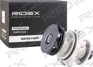 RIDEX 1260W0004 - Water Pump autospares.lv