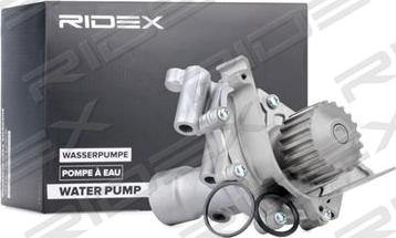 RIDEX 1260W0006 - Water Pump autospares.lv