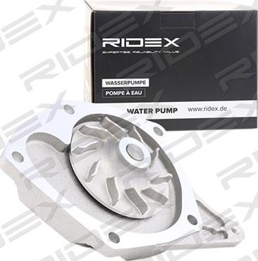 RIDEX 1260W0016 - Water Pump autospares.lv