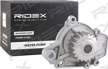 RIDEX 1260W0013 - Water Pump autospares.lv