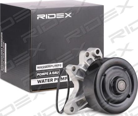 RIDEX 1260W0089 - Water Pump autospares.lv