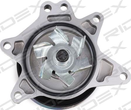 RIDEX 1260W0089 - Water Pump autospares.lv