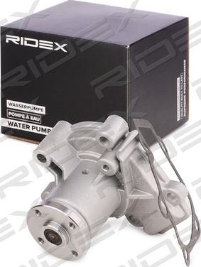 RIDEX 1260W0084 - Water Pump autospares.lv