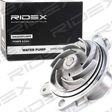 RIDEX 1260W0034 - Water Pump autospares.lv