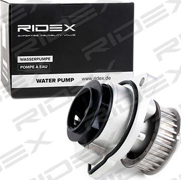 RIDEX 1260W0036 - Water Pump autospares.lv