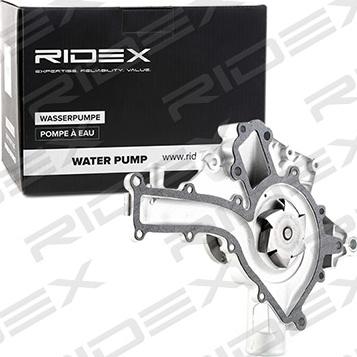 RIDEX 1260W0032 - Water Pump autospares.lv