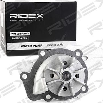 RIDEX 1260W0024 - Water Pump autospares.lv