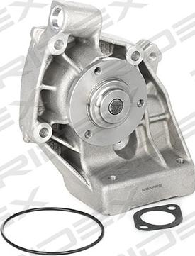 RIDEX 1260W0028 - Water Pump autospares.lv