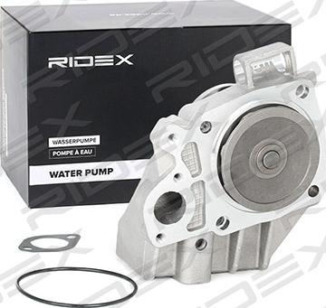 RIDEX 1260W0028 - Water Pump autospares.lv