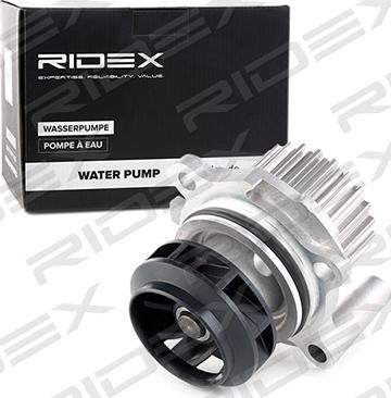 RIDEX 1260W0022 - Water Pump autospares.lv