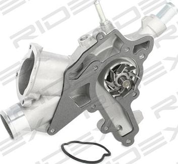 RIDEX 1260W0075 - Water Pump autospares.lv