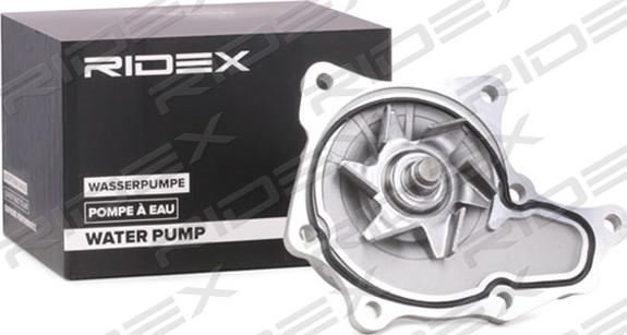 RIDEX 1260W0146 - Water Pump autospares.lv